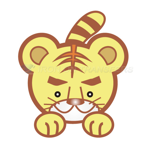 Tiger Iron-on Stickers (Heat Transfers)NO.8897